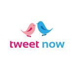 Tweet Now Logo – Abstract Cute and Colorful Birds